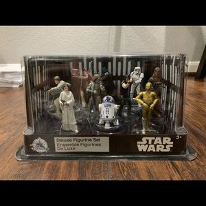 Star Wars Deluxe Figurine Set New Hope Disney